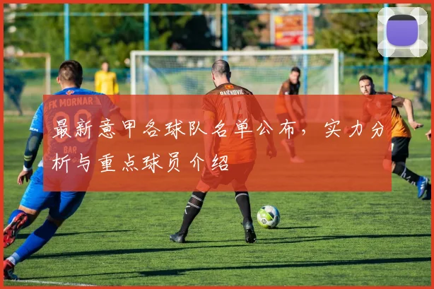 最新意甲各球队名单公布，实力分析与重点球员介绍